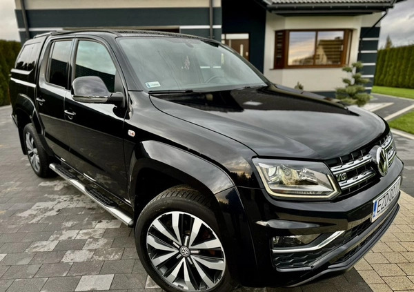 Volkswagen Amarok cena 165000 przebieg: 62000, rok produkcji 2018 z Siedliszcze małe 742